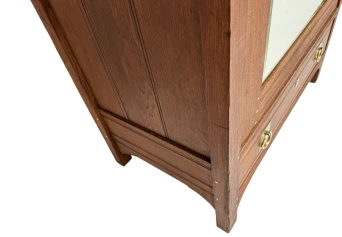 Arts & Crafts One-Door Armoire or Wardrobe Onder den Sint Maarten Style, 1900s